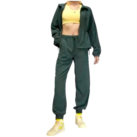 NIKE JORDAN SPORT Women’s Tunnel Joggers Midnight Green Size XL NEW - Picture 4 of 12